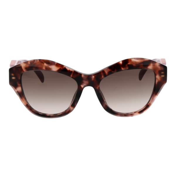 Tous Sonnenbrille STOC77 530XAP – Frontansicht mit Kunststoff Rahmen und Braun Gläsern