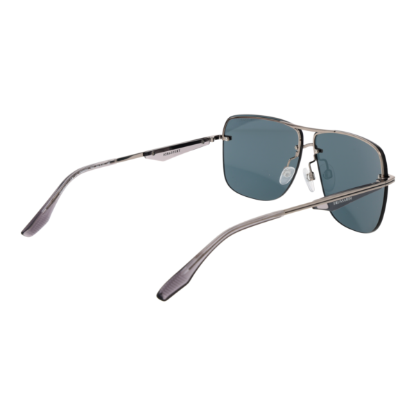 Rückansicht der Trussardi Sonnenbrille TSM3001 64T01 – Metall Rahmen