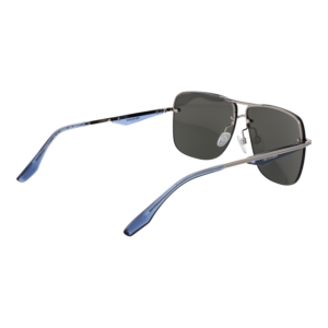 Rückansicht der Trussardi Sonnenbrille TSM3001 64T02 – Metall Rahmen