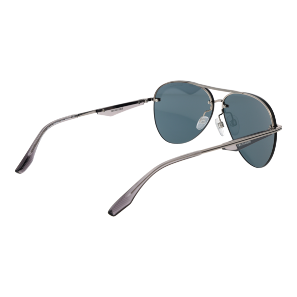 Rückansicht der Trussardi Sonnenbrille TSM3004 64T01 – Metall Rahmen