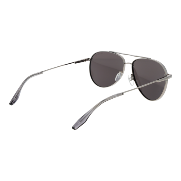 Rückansicht der Trussardi Sonnenbrille TSM3015 6202A – Edelstahl Rahmen