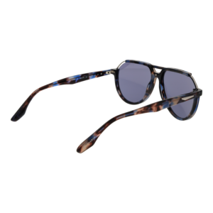 Rückansicht der Trussardi Sonnenbrille TSM9036 59G21 – Azetat & Edelstahl Rahmen