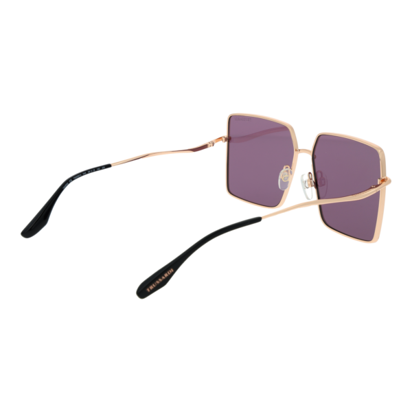 Rückansicht der Trussardi Sonnenbrille TSW3010 5904A – Edelstahl Rahmen