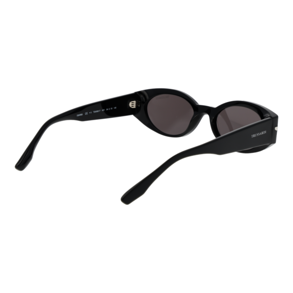 Rückansicht der Trussardi Sonnenbrille TSW9017 54A01 – Azetat Rahmen