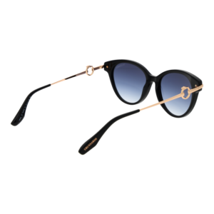 Rückansicht der Trussardi Sonnenbrille TSW9025 55A01 – Azetat Rahmen