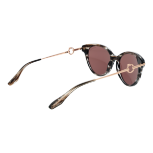 Rückansicht der Trussardi Sonnenbrille TSW9025 55E01 – Azetat Rahmen