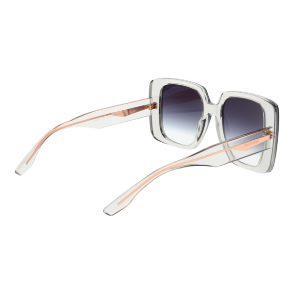 Rückansicht der Trussardi Sonnenbrille TSW9029 53T01 – Azetat Rahmen
