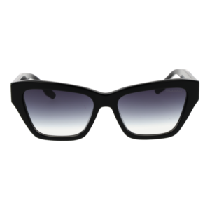Trussardi Sonnenbrille TSW9030 57A01 – Frontansicht mit Azetat Rahmen und Blau Gläsern