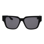 Trussardi Sonnenbrille TSW9033 54A01 – Frontansicht mit Azetat Rahmen und Grau Gläsern