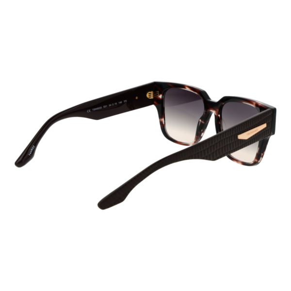 Rückansicht der Trussardi Sonnenbrille TSW9033 54E01 – Azetat Rahmen