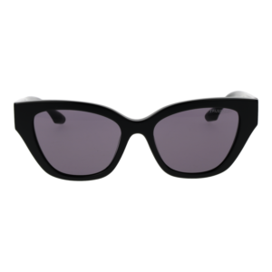 Trussardi Sonnenbrille TSW9034 54A01 – Frontansicht mit Azetat Rahmen und Lila Gläsern