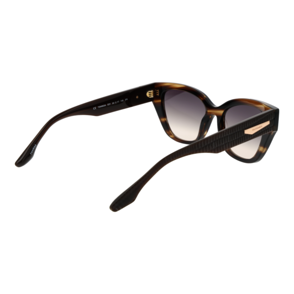 Rückansicht der Trussardi Sonnenbrille TSW9034 54E01 – Azetat Rahmen