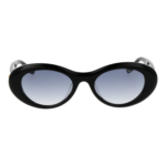 Trussardi Sonnenbrille TSW9094 53A02 – Frontansicht mit Azetat Rahmen und Blau Gläsern