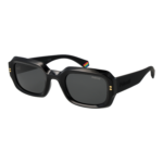Polaroid Rechteck Sonnenbrille PLD 6239/S/X 51807M9 in Schwarz – 45° Seitenansicht
