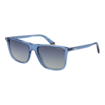 Polaroid Quadrat Sonnenbrille PLD 6232/S 55PJPZ7 in Blau – 45° Seitenansicht