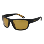 Polaroid Rechteck Sonnenbrille PLD 7037/S 60PGCMU in Schwarz – 45° Seitenansicht