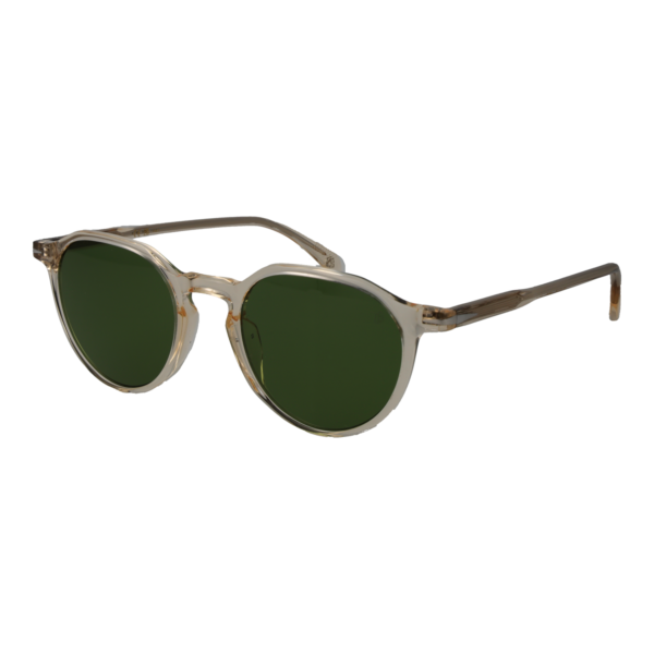 David Beckham Panto Sonnenbrille DB 1217/S 5040GQT in Beige – 45° Seitenansicht