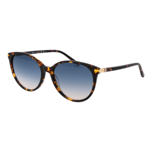Tommy Hilfiger Panto Sonnenbrille TH 2350/S 56086I4 in Braun – 45° Seitenansicht