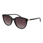 Tommy Hilfiger Panto Sonnenbrille TH 2350/S 568073X in Schwarz – 45° Seitenansicht