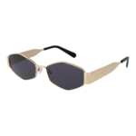 Marc Jacobs Oval Sonnenbrille MARC 496/SHINY 55RHLIR in Gold – 45° Seitenansicht