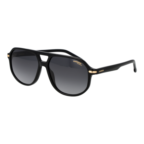 Carrera Pilotenbrille Sonnenbrille CARRERA 375/S 588079O in Schwarz – 45° Seitenansicht
