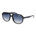 Carrera Pilotenbrille Sonnenbrille CARRERA 375/S 58D5108 in Blau – 45° Seitenansicht