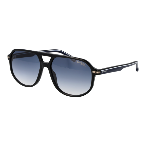 Carrera Sonnenbrille CARRERA 375/S 58D5108 – 45° Seitenansicht Carrera Pilotenbrille Sonnenbrille CARRERA 375/S 58D5108 in Blau – 45° Seitenansicht