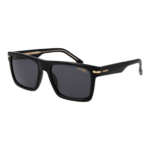 Carrera Rechteck Sonnenbrille CARRERA 378/S 55807IR in Schwarz – 45° Seitenansicht
