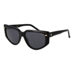 Carrera Rechteck Sonnenbrille CARRERA 3082/S 57807IR in Schwarz – 45° Seitenansicht