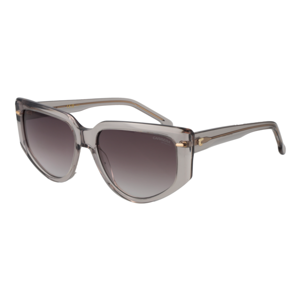 Carrera Rechteck Sonnenbrille CARRERA 3082/S 57KB79O in Grau – 45° Seitenansicht