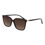 Tommy Hilfiger Quadrat Sonnenbrille TH 2349/S 55086HA in Schwarz – 45° Seitenansicht