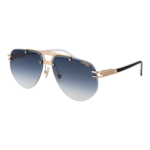Carrera Pilotenbrille Sonnenbrille CARRERA 1087/S 6380S08 in Gold – 45° Seitenansicht