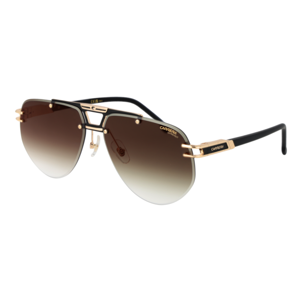 Carrera Pilotenbrille Sonnenbrille CARRERA 1087/S 63I46D6 in Gold – 45° Seitenansicht