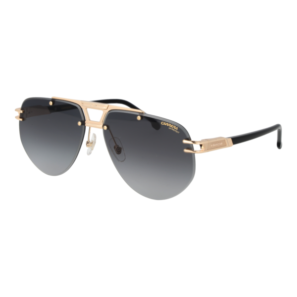 Carrera Pilotenbrille Sonnenbrille CARRERA 1087/S 63RHL9O in Rosé Gold – 45° Seitenansicht