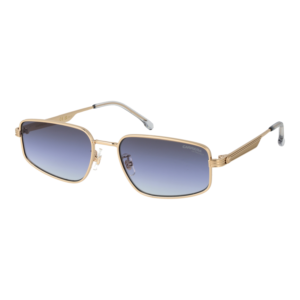 Carrera Rechteck Sonnenbrille CARRERA 3087/S 56J5GGB in Gold – 45° Seitenansicht