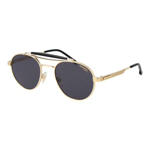 Carrera Sonnenbrille CARRERA 381/S 52J5GIR – 45° Seitenansicht Carrera Rund Sonnenbrille CARRERA 381/S 52J5GIR in Gold – 45° Seitenansicht