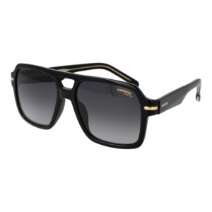 Carrera Quadrat Sonnenbrille CARRERA 377/S 568079O in Schwarz – 45° Seitenansicht