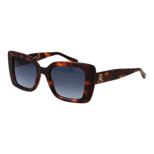 Tommy Hilfiger Schmetterling Sonnenbrille TH 2341/S 5105L08 in Braun – 45° Seitenansicht