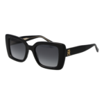 Tommy Hilfiger Schmetterling Sonnenbrille TH 2341/S 518079O in Schwarz – 45° Seitenansicht