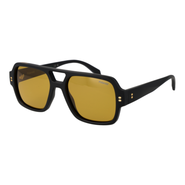 Polaroid Pilotenbrille Sonnenbrille PLD 6250/S/X 54003MU in Schwarz – 45° Seitenansicht