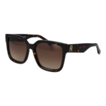 Tommy Hilfiger Quadrat Sonnenbrille TH 2342/S 56086HA in Schwarz – 45° Seitenansicht