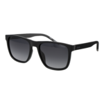 Hugo Rechteck Sonnenbrille HG 1391/G/S 568079O in Schwarz – 45° Seitenansicht