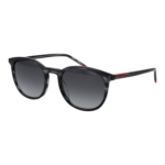 Hugo Panto Sonnenbrille HG 1400/G/S 532W89O in Grau – 45° Seitenansicht