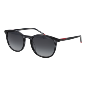 Hugo Panto Sonnenbrille HG 1400/G/S 532W89O in Grau – 45° Seitenansicht