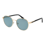 Polaroid Rund Sonnenbrille PLD 4197/S/X 53J5GM9 in Gold – 45° Seitenansicht