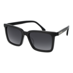 Boss Rechteck Sonnenbrille BOSS 1893/G/S 55KB79O in Grau – 45° Seitenansicht
