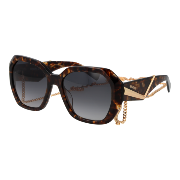 Missoni Quadrat Sonnenbrille MIS 0268/G/S 559N49O in Braun – 45° Seitenansicht