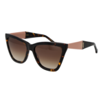 Carolina Herrera Katzenaugen Sonnenbrille HER 0374/S 59086HA in Braun – 45° Seitenansicht
