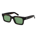 Tommy Hilfiger Rechteck Sonnenbrille TH 2368/S 49086QT in Schwarz – 45° Seitenansicht