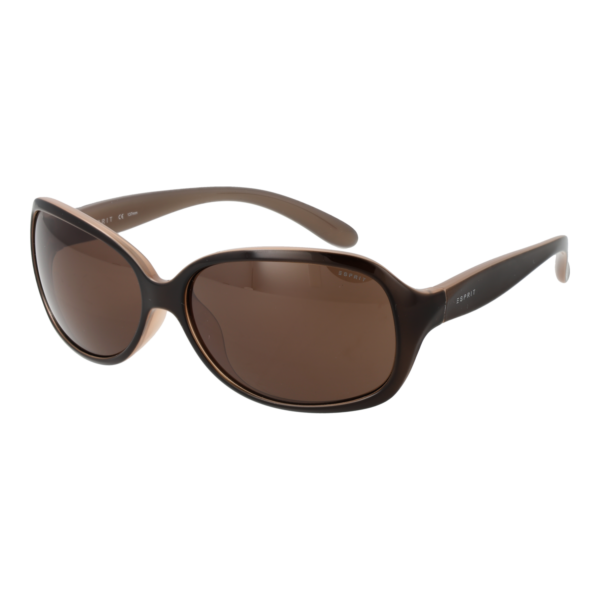 Esprit Oval Sonnenbrille ET39121 60535 in Braun – 45° Seitenansicht